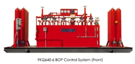 Sistema de Controle de Superfície Bop Usado em Campo Petrolífero