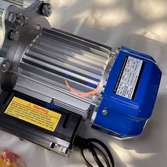 Unidade de enrolamento de cabo de aço Guincho de cabo de aço para operações de cabo liso